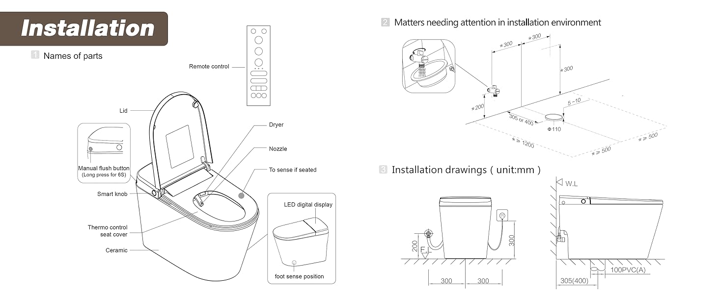 toilet with bidet