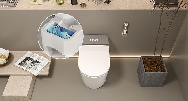 One Piece Smart Toilet