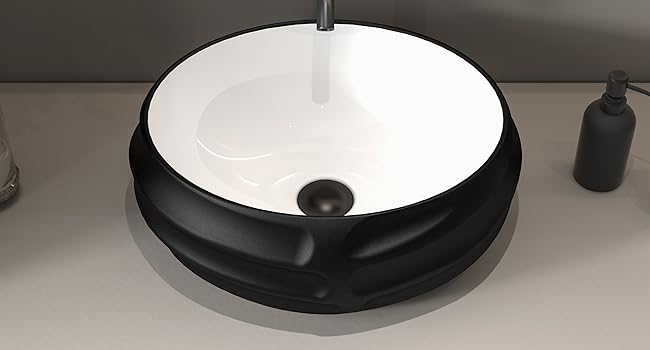 bathroom oval art basin