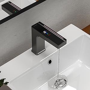 Rectangular bathroom vessel sink