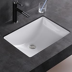 undermount sink bathroom