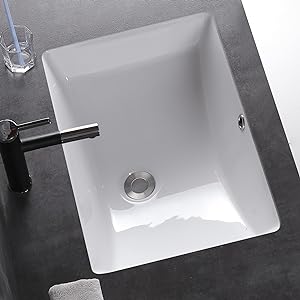 under mount sink bathroom