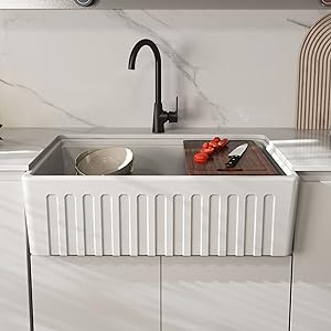 ceramic workstation sink