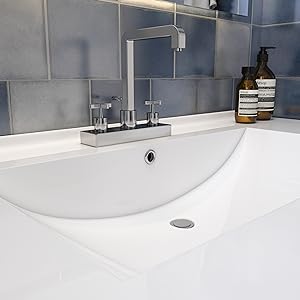 White Bathroom Vessel Sink