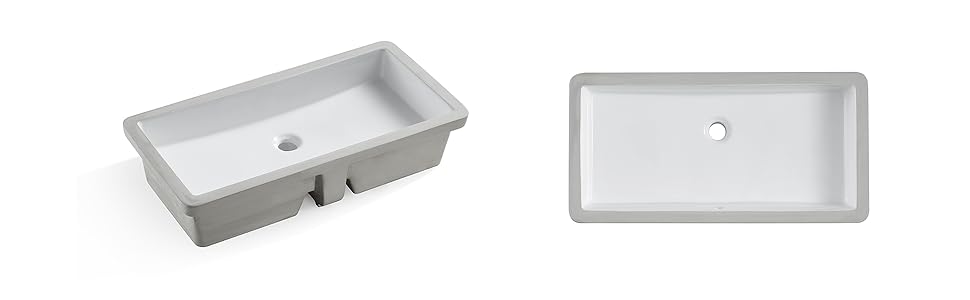 bathroom sink rectangle