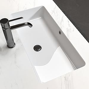 undermount bathroom sink rectangle