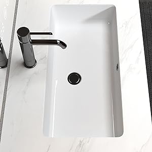 undermount vanity sink rectangle