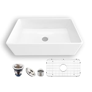 white kitchen sink free stand station