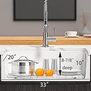 farmhouse sink 33 inch