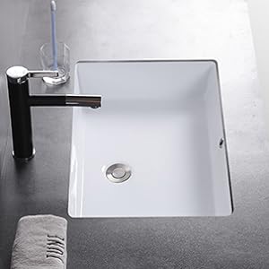 undermount bathroom sink rectangle