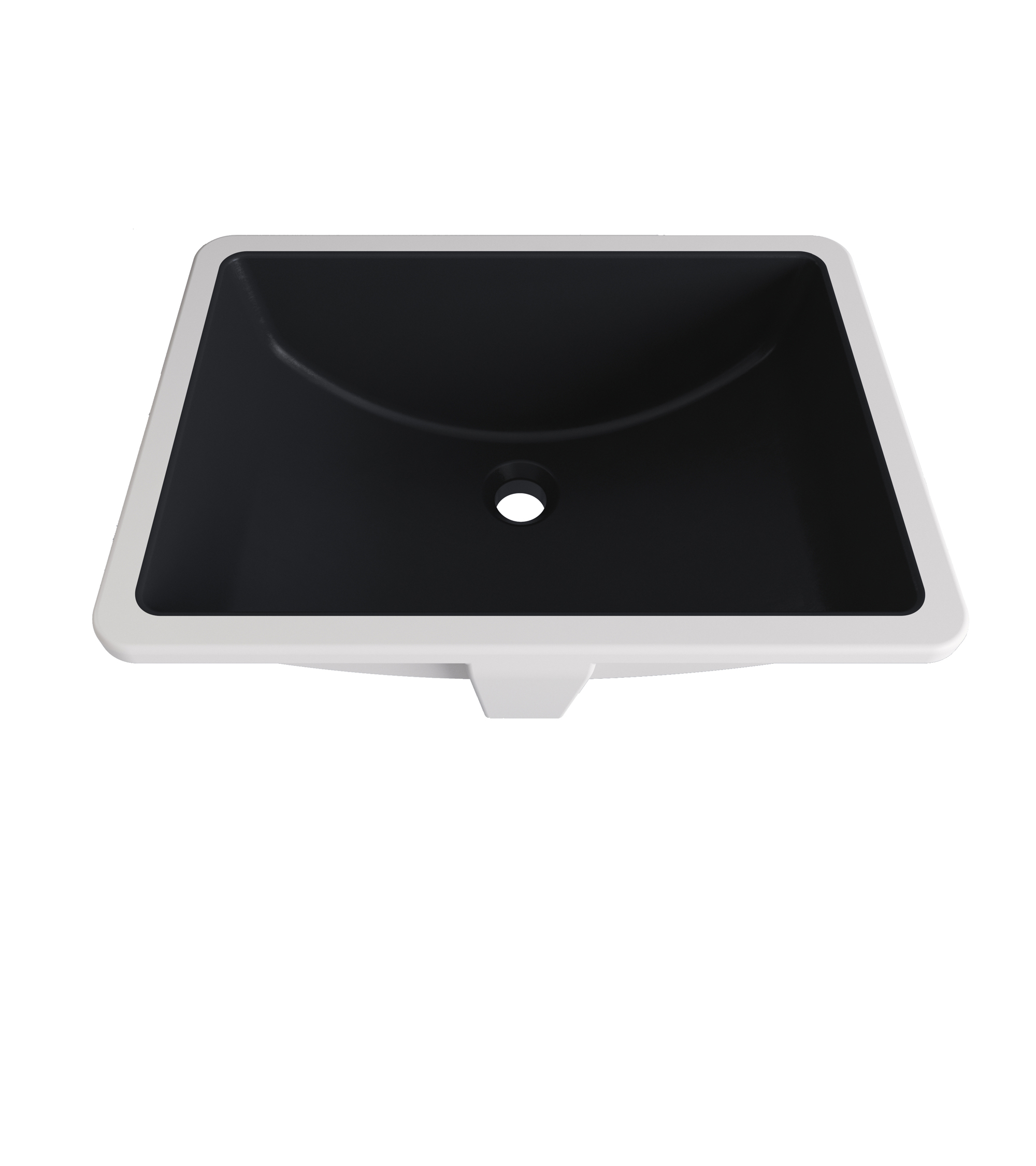 MEJE 202F 21 ''  Undermount Rectangle Bathroom Sink,  Matte