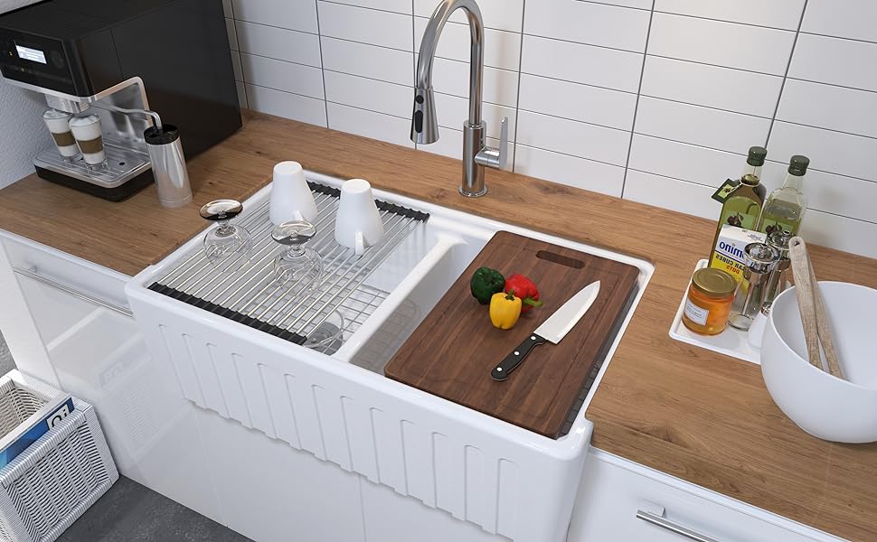 ceramic workstation kitchen sink