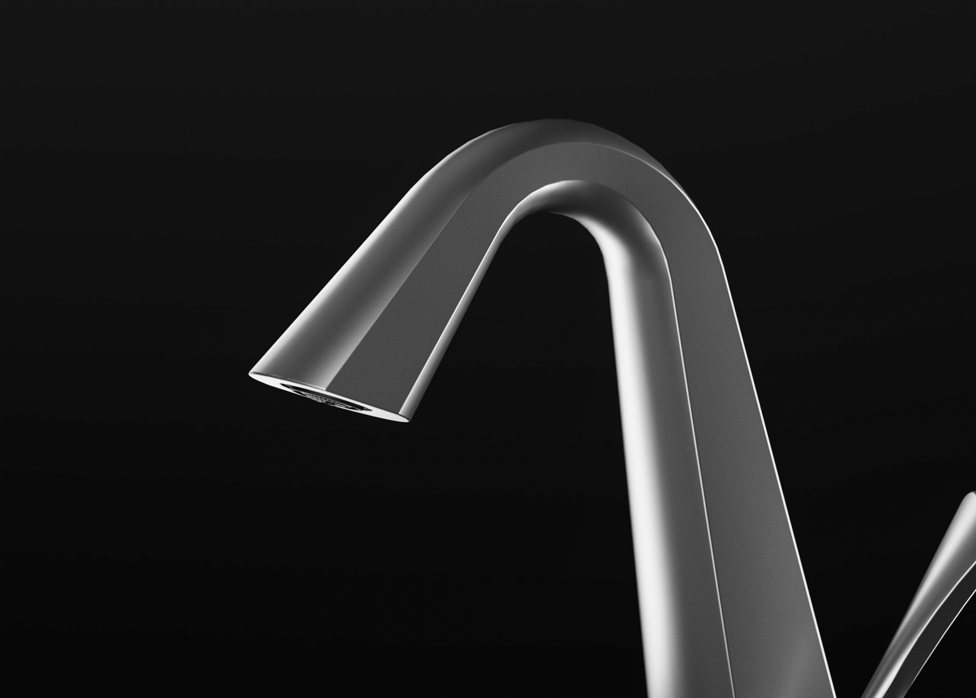 MEJE 11031FQ Bathroom Sink Faucet, Brass Single Handle Faucet