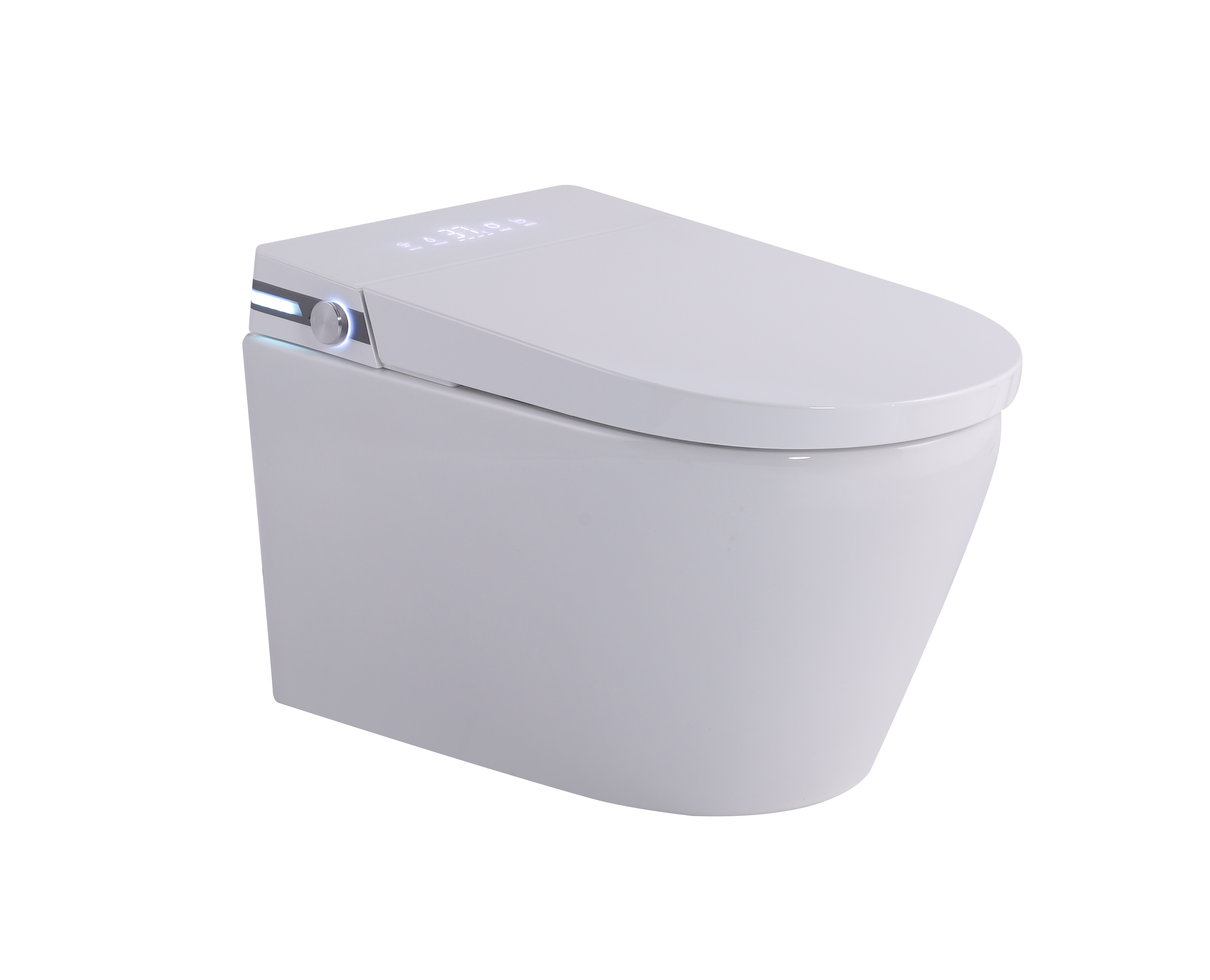 MEJE  T010G Wall Hung Toilet with Bidet Combo, Build In Water Tank