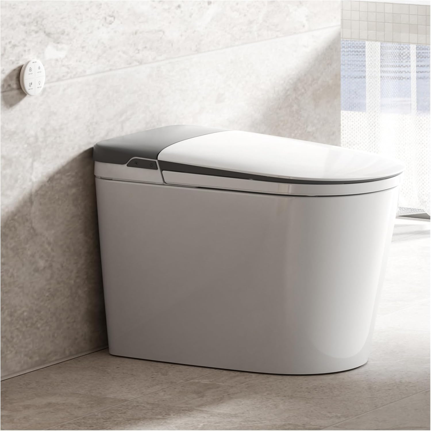 MJ-Q2Q - Basic Smart Function Toilet with Built-in Heated Seat,  Elongated